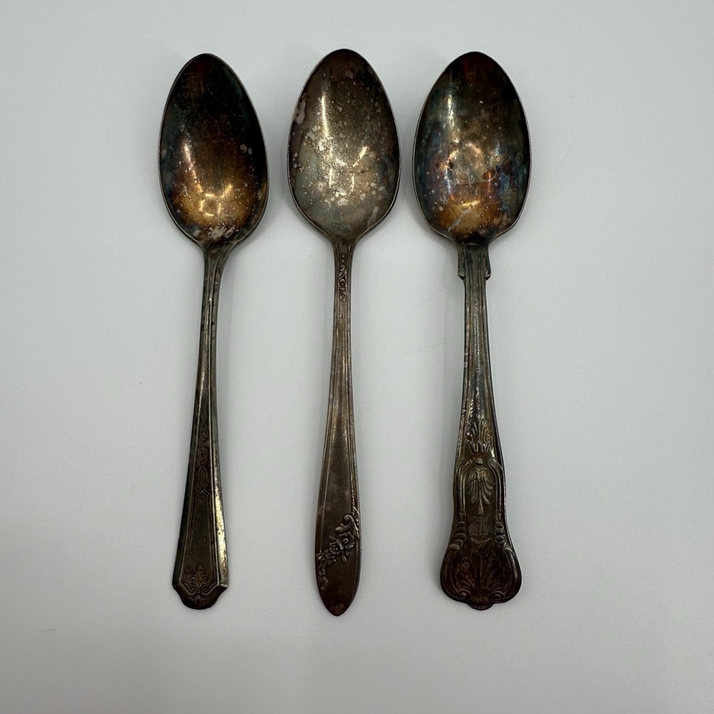 VINTAGE Reed & Barton Fairmont Hotel / Tudor Plate / Duro Plate Oneida Teaspoons